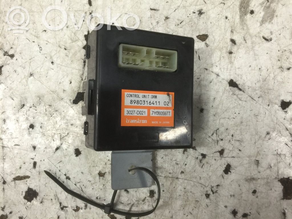 Isuzu D-Max Other control units/modules 
