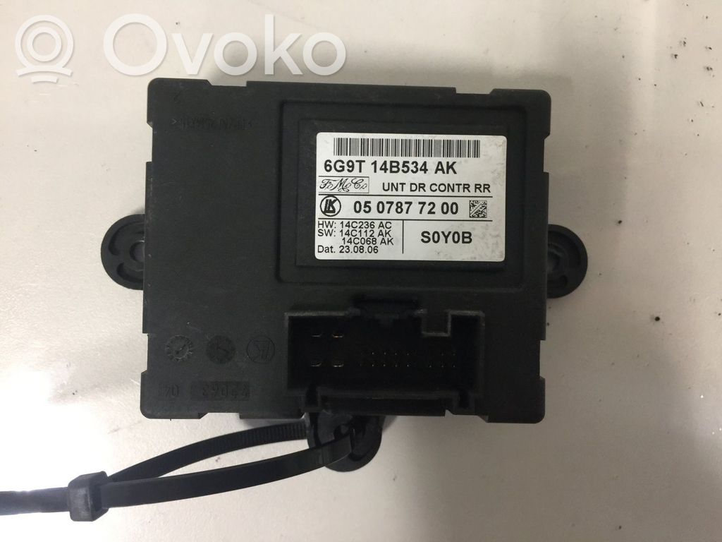 Unidad de control/módulo de la puerta   1481804,7G9T14B534BC,1481804,7G9T14B534BC