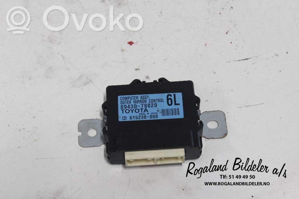 Autres unités de commande / modules   8943078020,8943078020,8943078020
