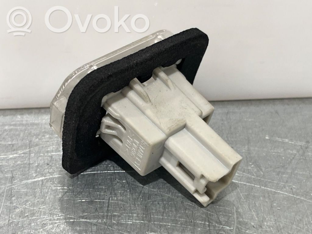 Mazda 6 Rekisterikilven valo 