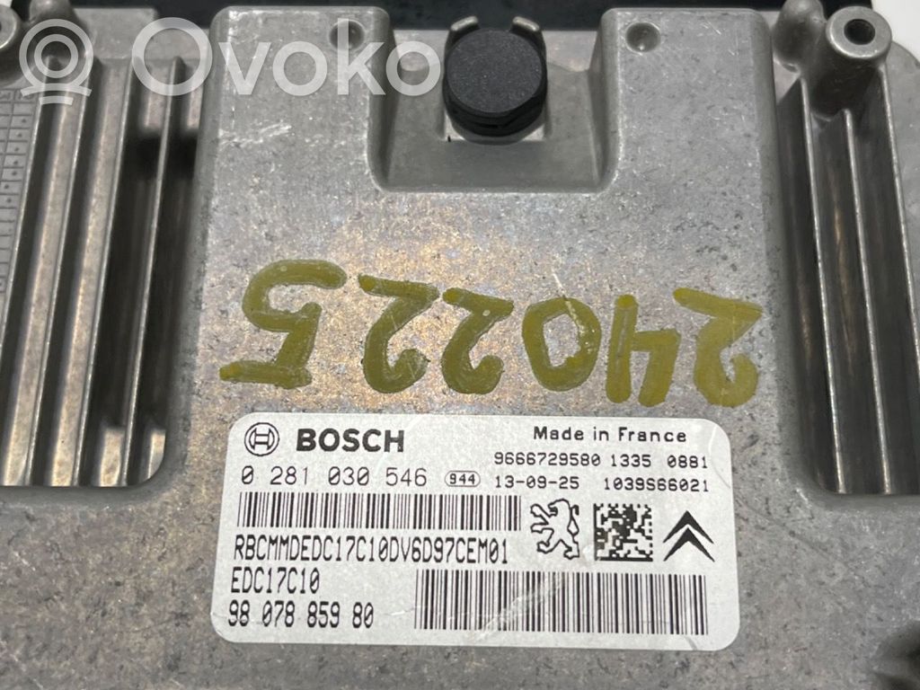Peugeot Partner Engine control unit/module ECU 