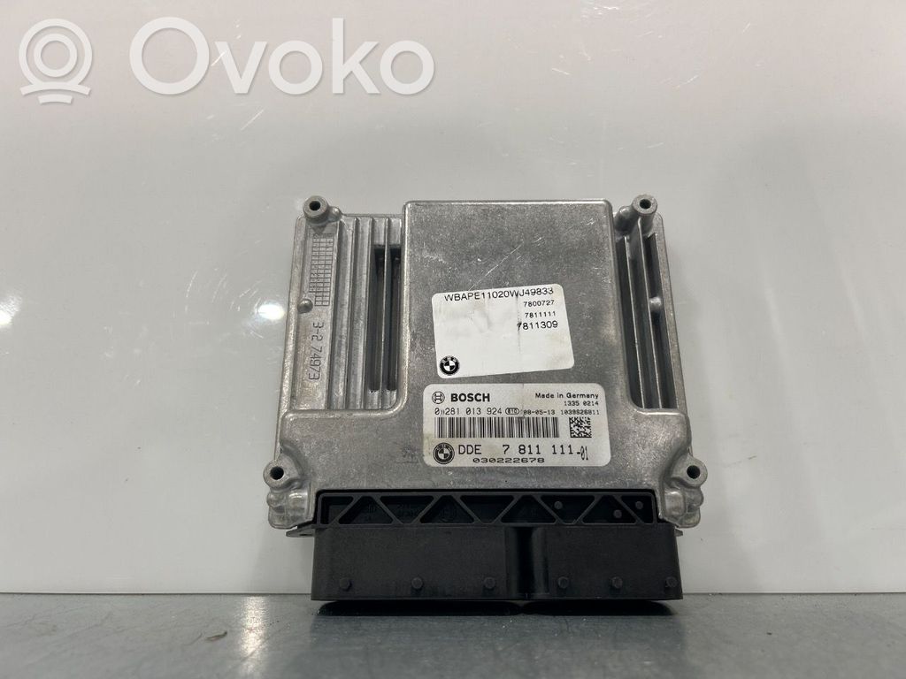 BMW X3 E83 Engine control unit/module ECU 