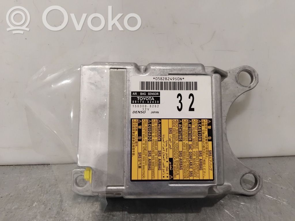 Toyota RAV 4 (XA40) Unitate/modul de comandă airbaguri 