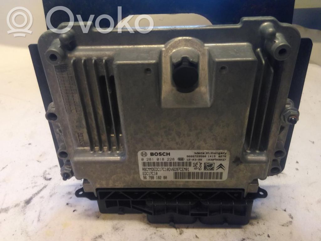 Peugeot Partner Engine control unit/module ECU 