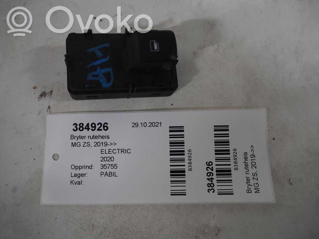 MG ZS Electric window control switch 
