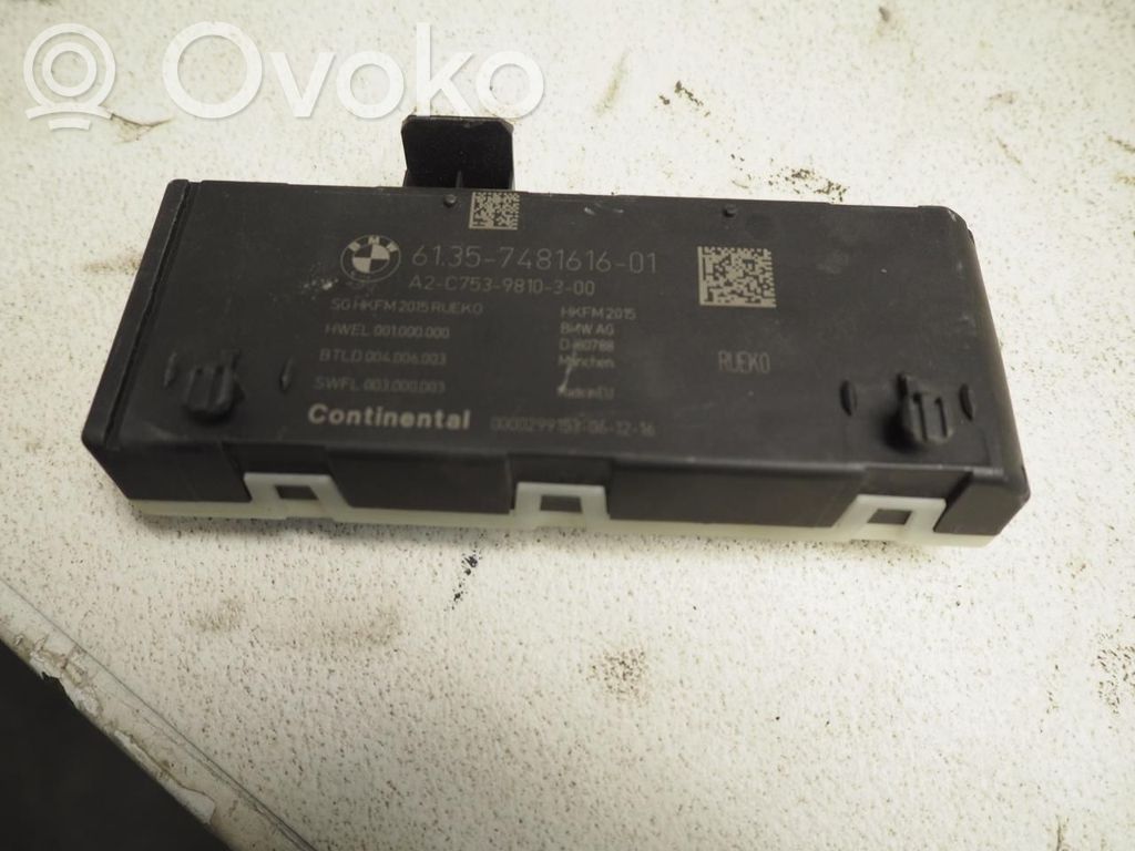 BMW X5 F15 Sterownik / Moduł elektrycznej klapy tylnej / bagażnika 