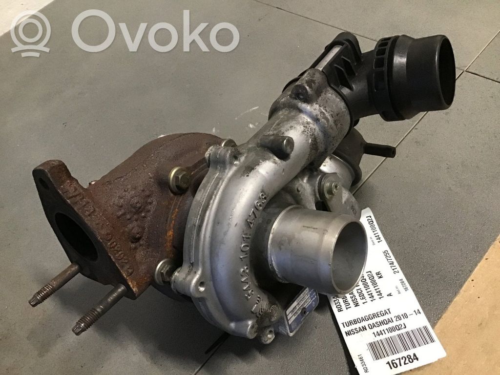 Nissan Qashqai Turbina 