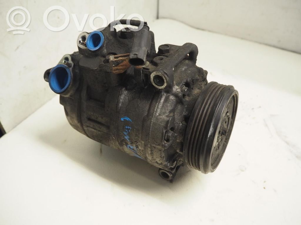 BMW 7 E65 E66 Ilmastointilaitteen kompressorin pumppu (A/C) 