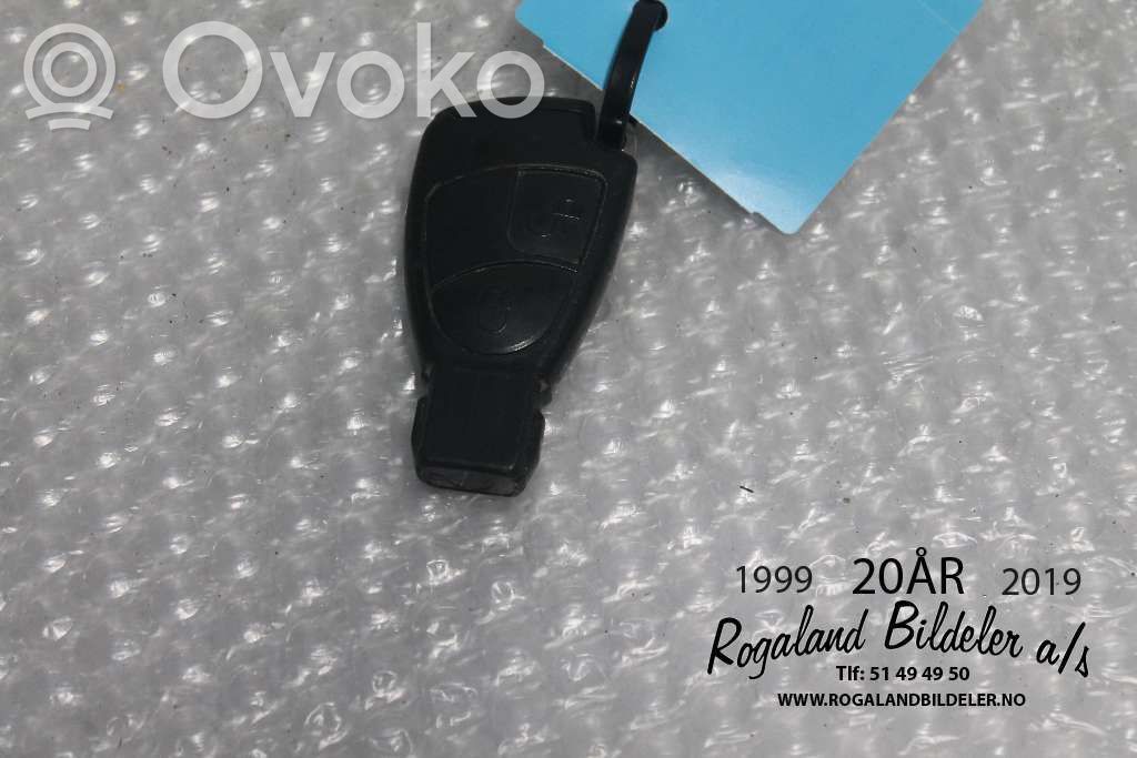 Mercedes-Benz A W169 Klucz / Karta zapłonu 