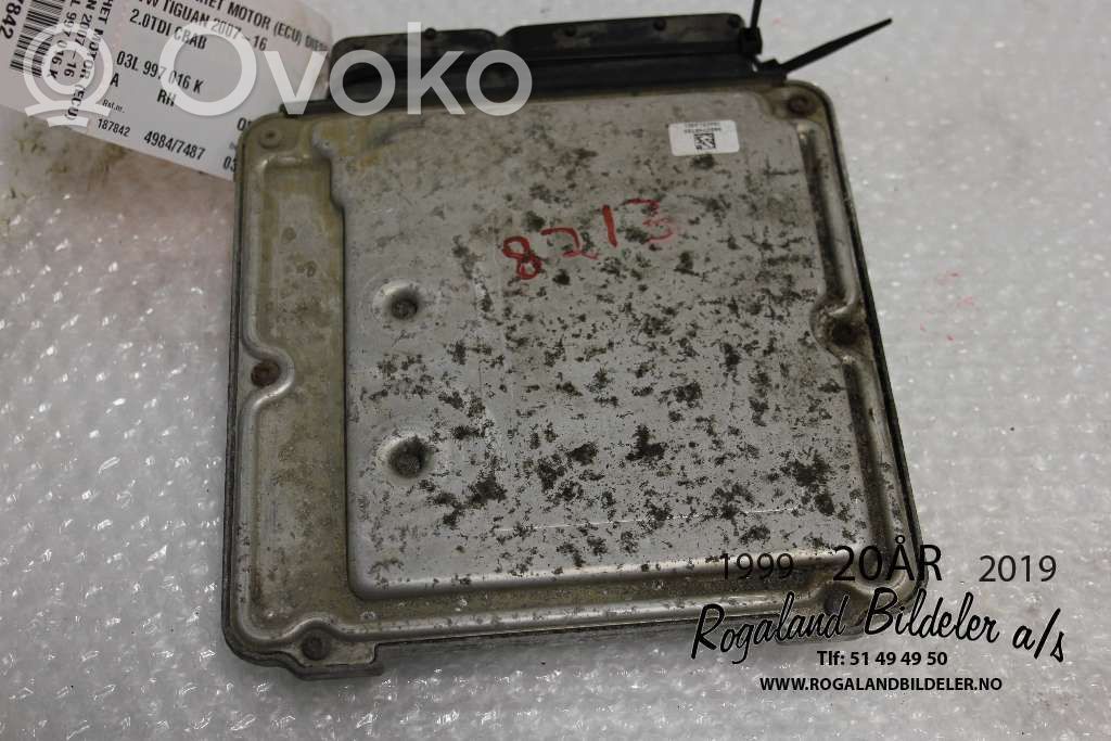 Volkswagen Tiguan Komputer / Sterownik ECU silnika 