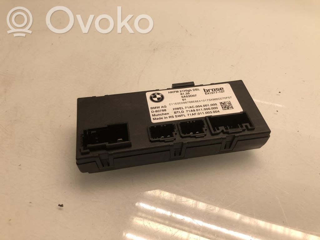 BMW iX Other control units/modules 