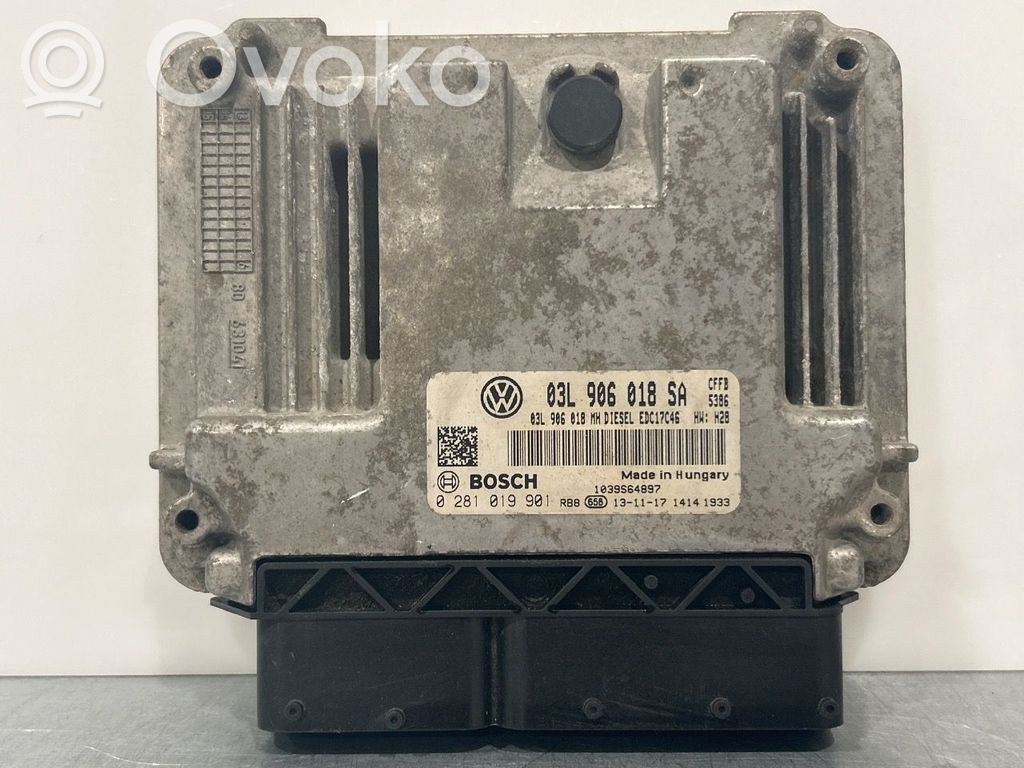 Skoda Superb B6 (3T) Engine control unit/module ECU 