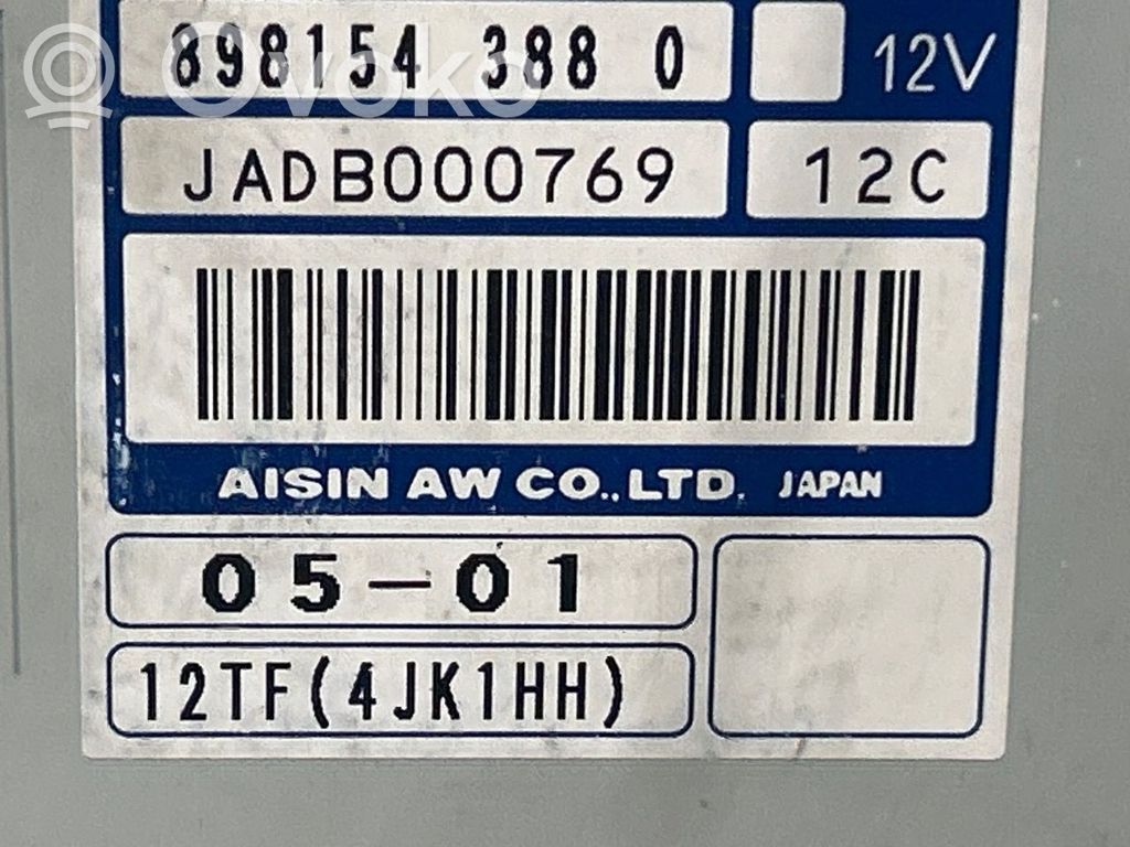 Isuzu D-Max Gearbox control unit/module 