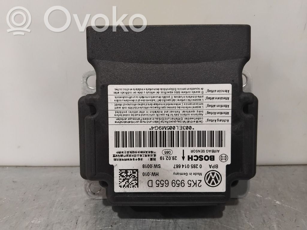 Volkswagen Caddy Airbag control unit/module 
