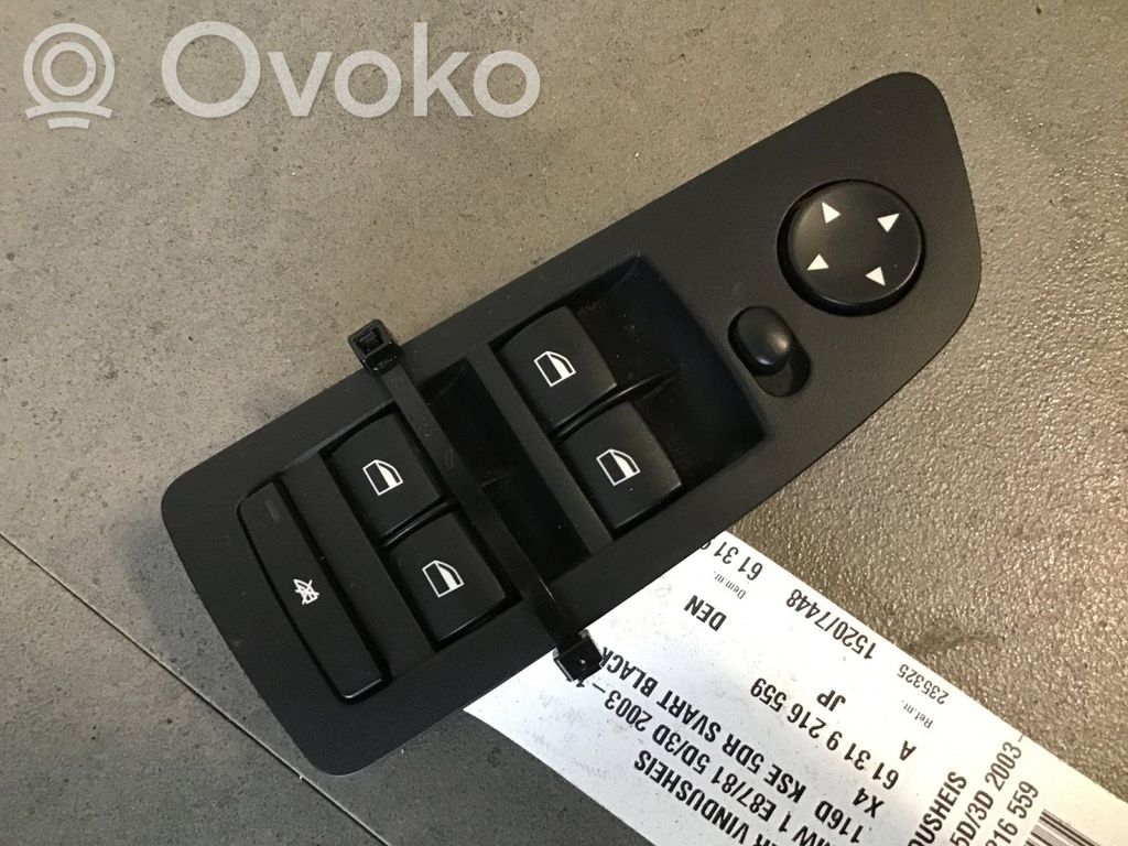 BMW 1 E81 E87 Electric window control switch 