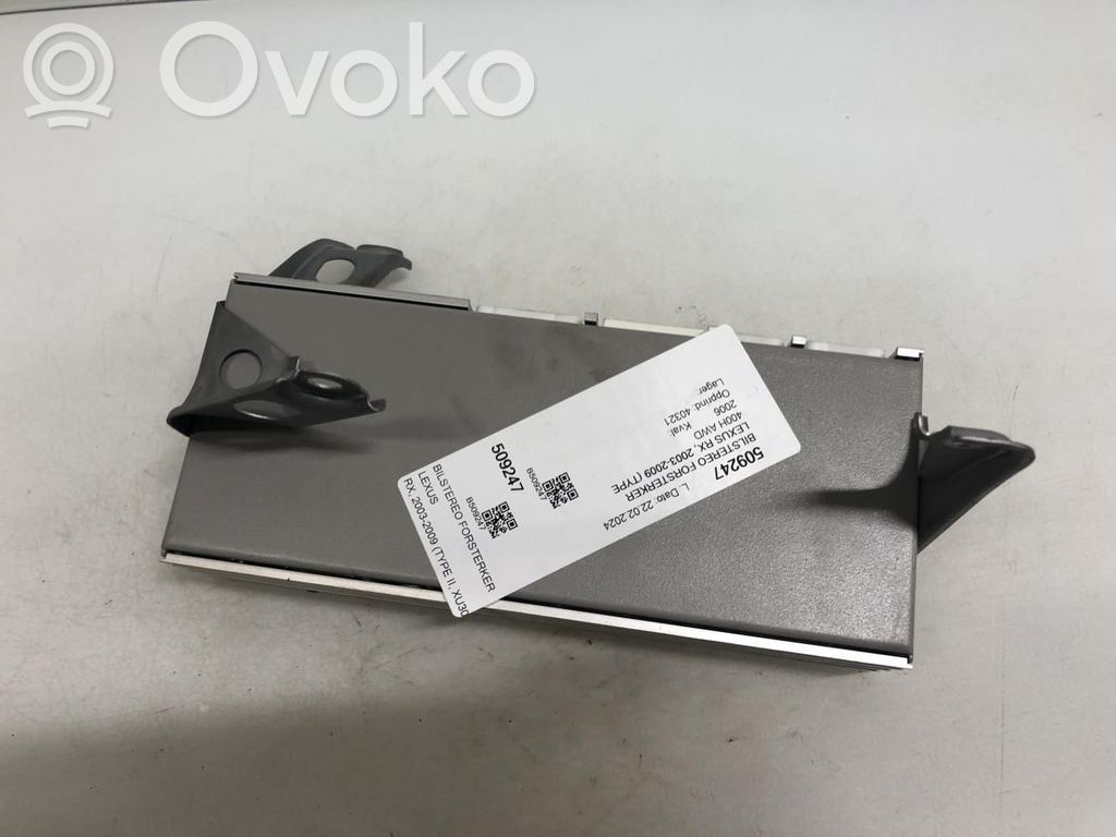 Lexus RX 300 Amplificateur de son 