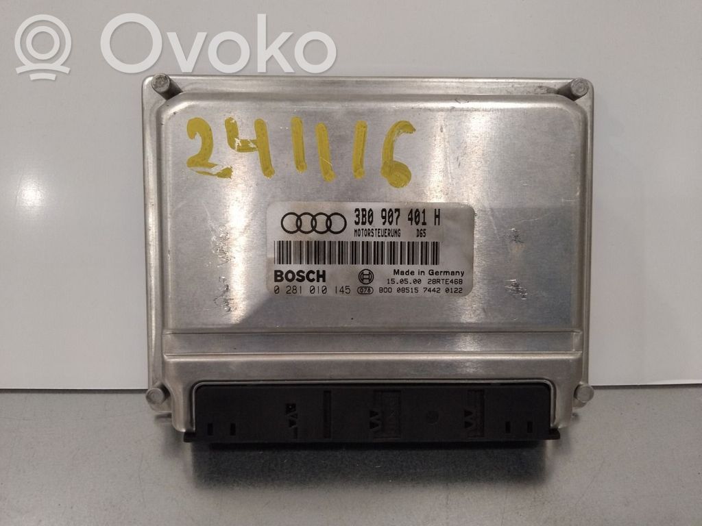 Engine control unit/module ECU   3B0907401H,3B0907401H,3B0907401H,3B0907401H