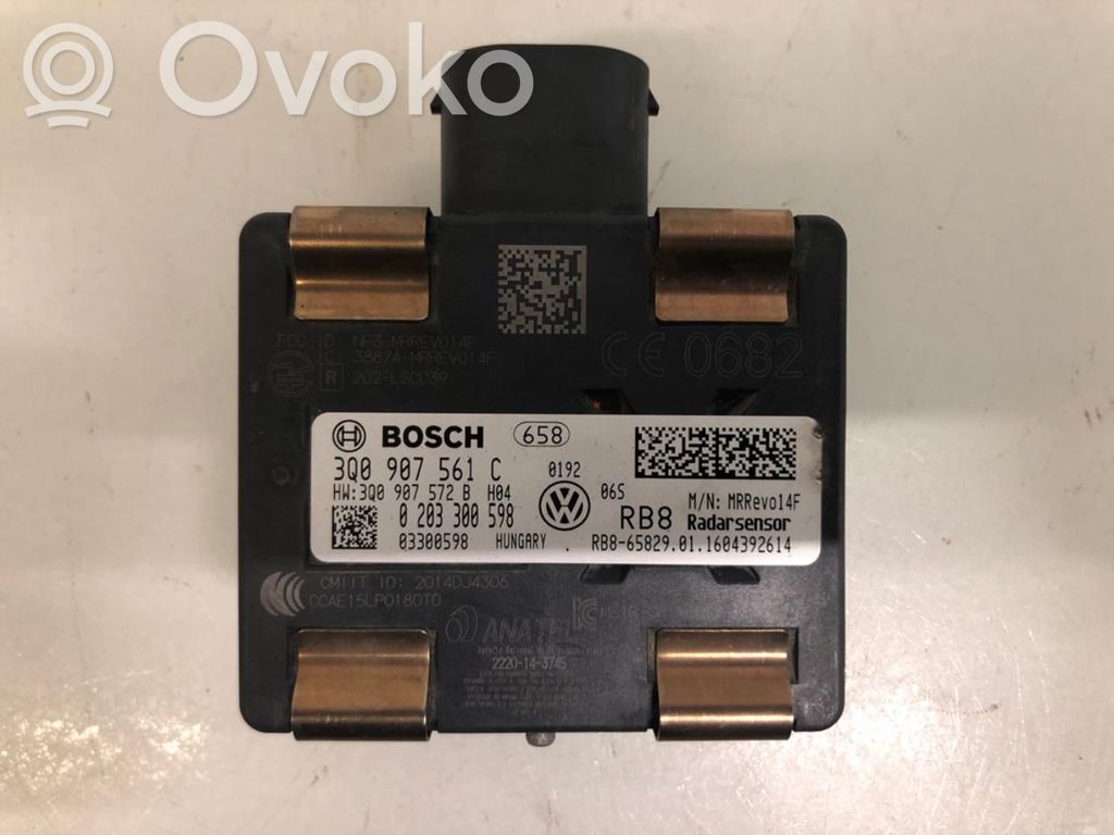 Skoda Superb B8 (3V) Sensor de radar Distronic 