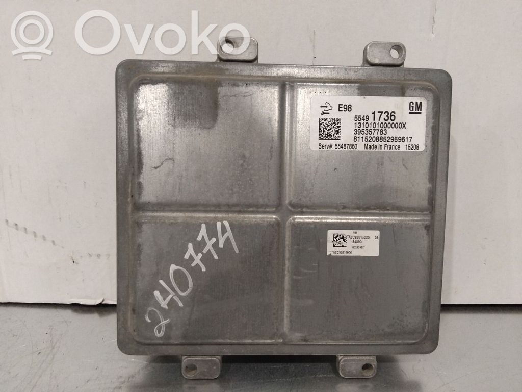Opel Insignia A Engine control unit/module ECU 
