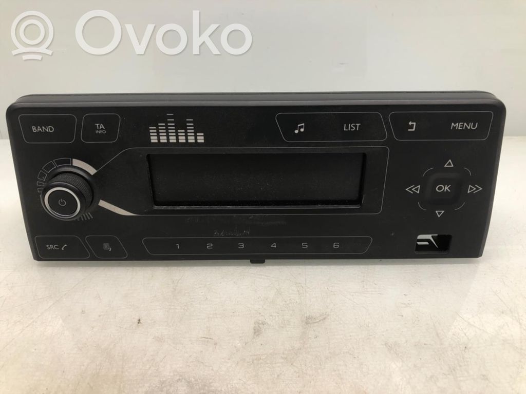 Peugeot Partner III Head unit multimedia control 
