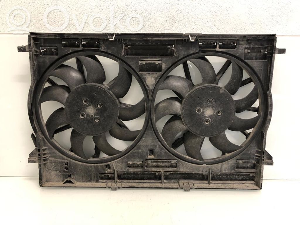 Audi A4 S4 B9 Elektrinis radiatorių ventiliatorius 