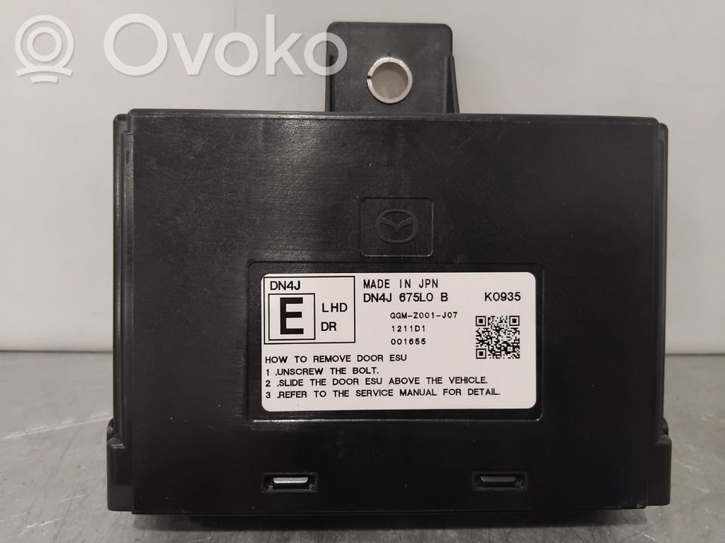 Mazda MX-30 Door control unit/module 