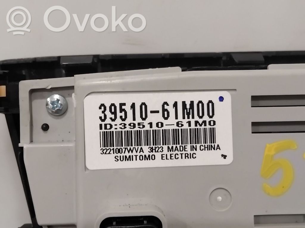Suzuki SX4 S-Cross Panel klimatyzacji / Ogrzewania 