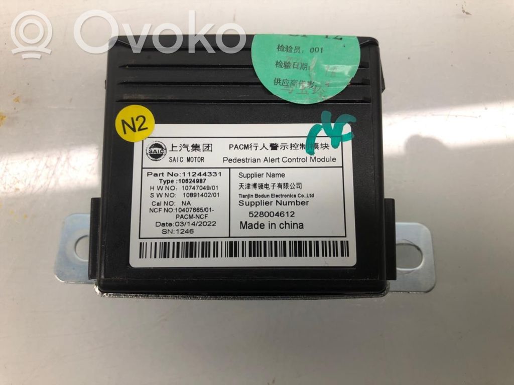 Other control units/modules   11244331,11244331
