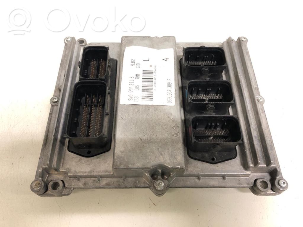 Engine control unit/module ECU   8W0907311B,059907309F,059907309F,8W0907311B