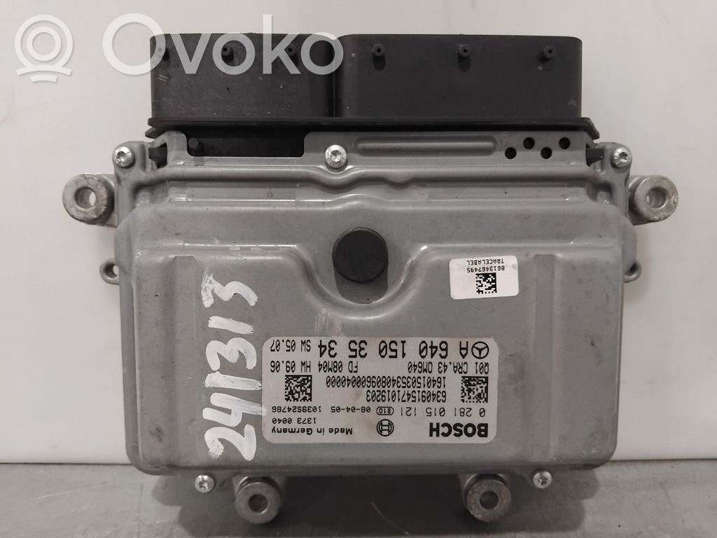 Mercedes-Benz A W169 Engine control unit/module ECU 