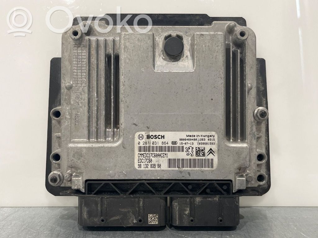 Peugeot 3008 I Engine control unit/module ECU 
