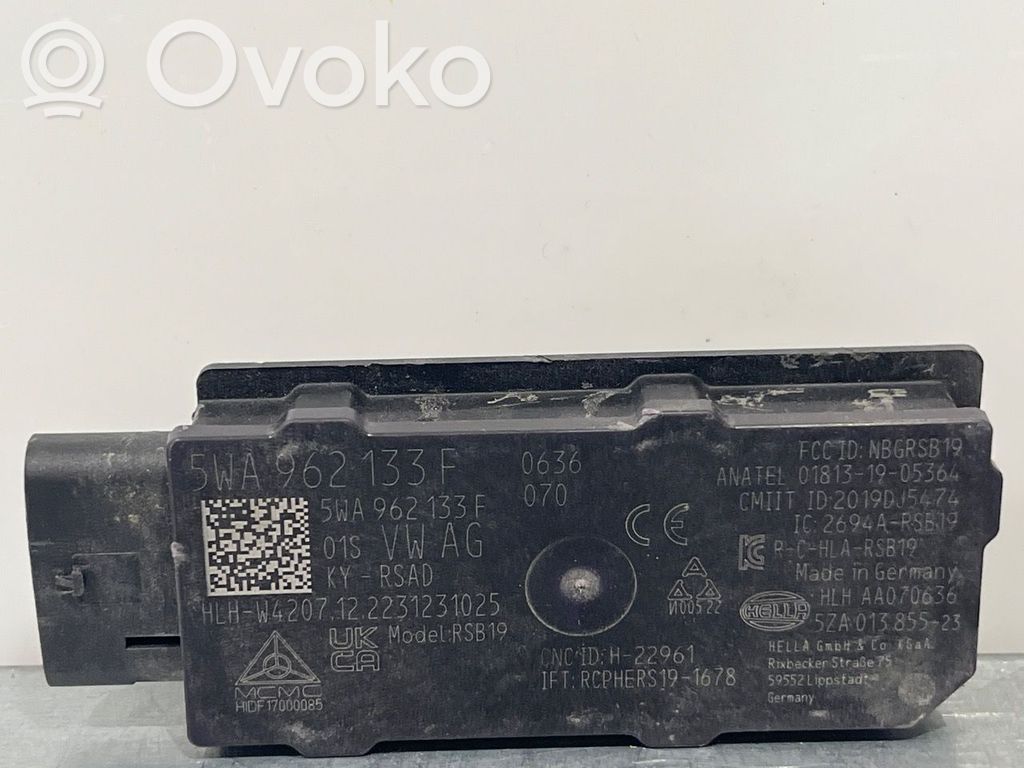 Volkswagen ID.3 Moduł / Sterownik systemu uruchamiania bezkluczykowego 