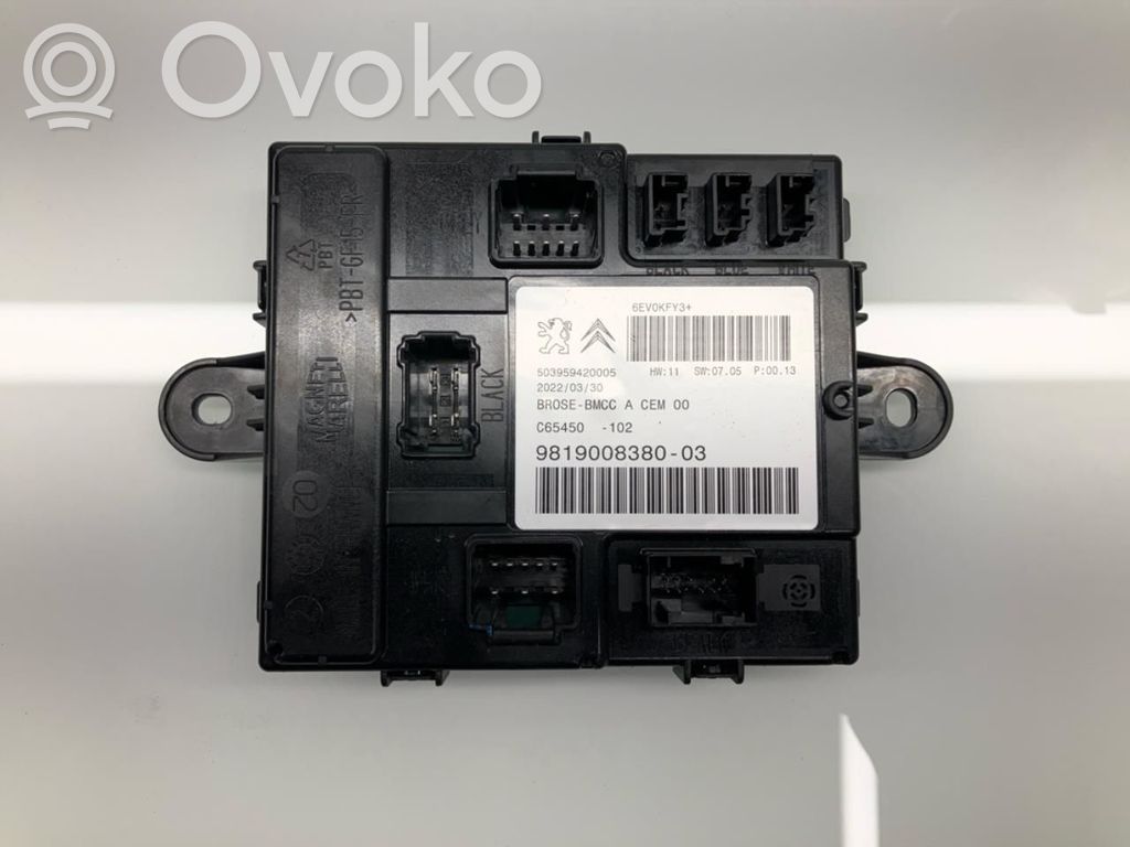 Opel Grandland X Autres unités de commande / modules 