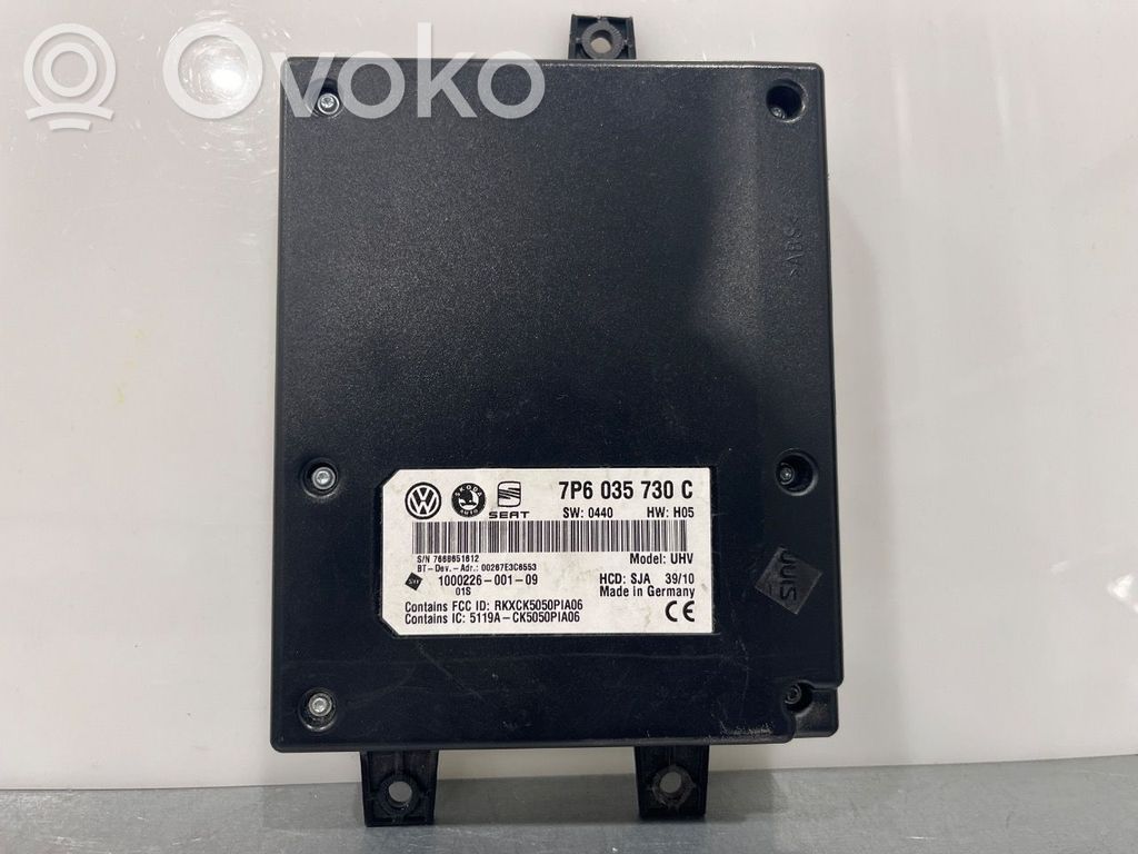 Skoda Superb B6 (3T) Bluetooth control unit module 