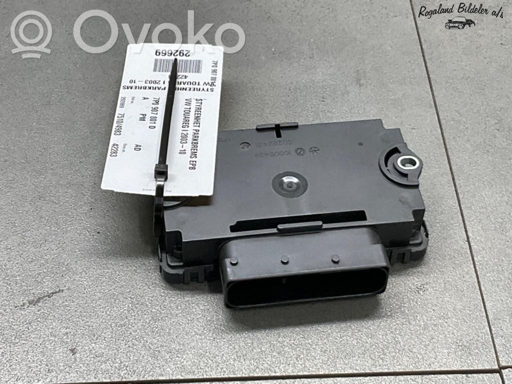 Volkswagen Touareg II Modulo di controllo del freno a mano 