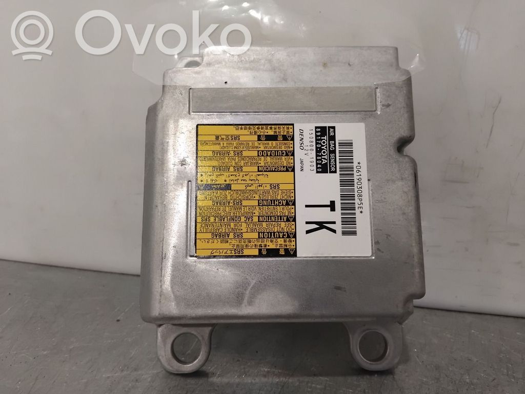 Lexus NX Airbag control unit/module 