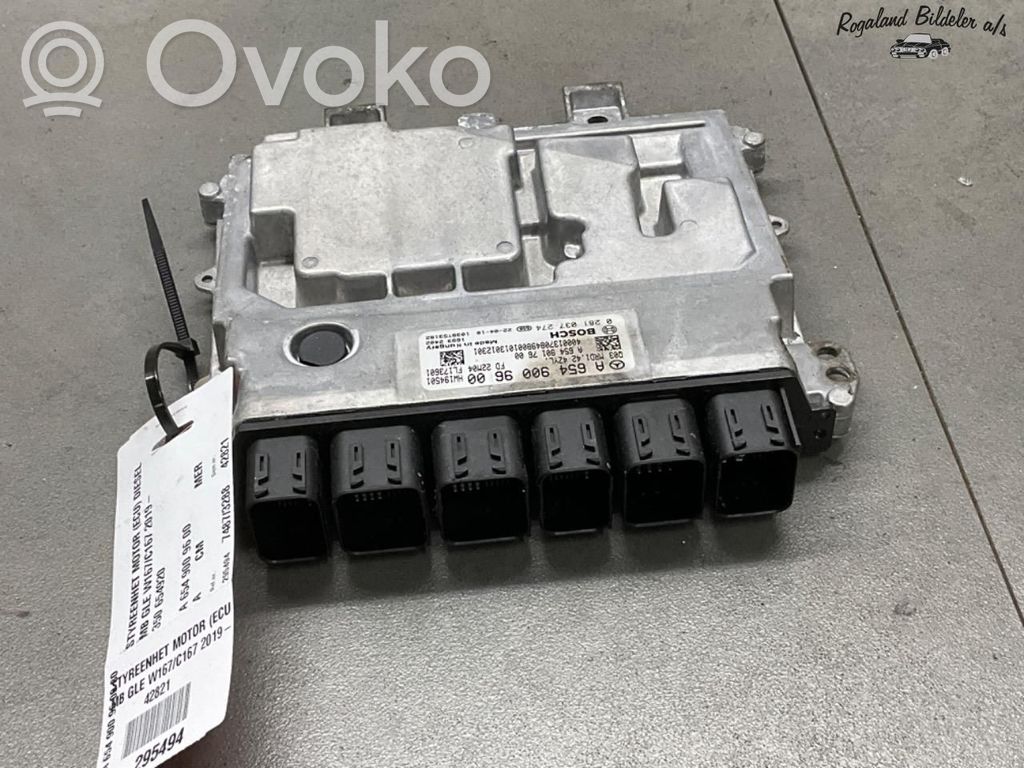 Mercedes-Benz GLE W167 Centralina/modulo motore ECU