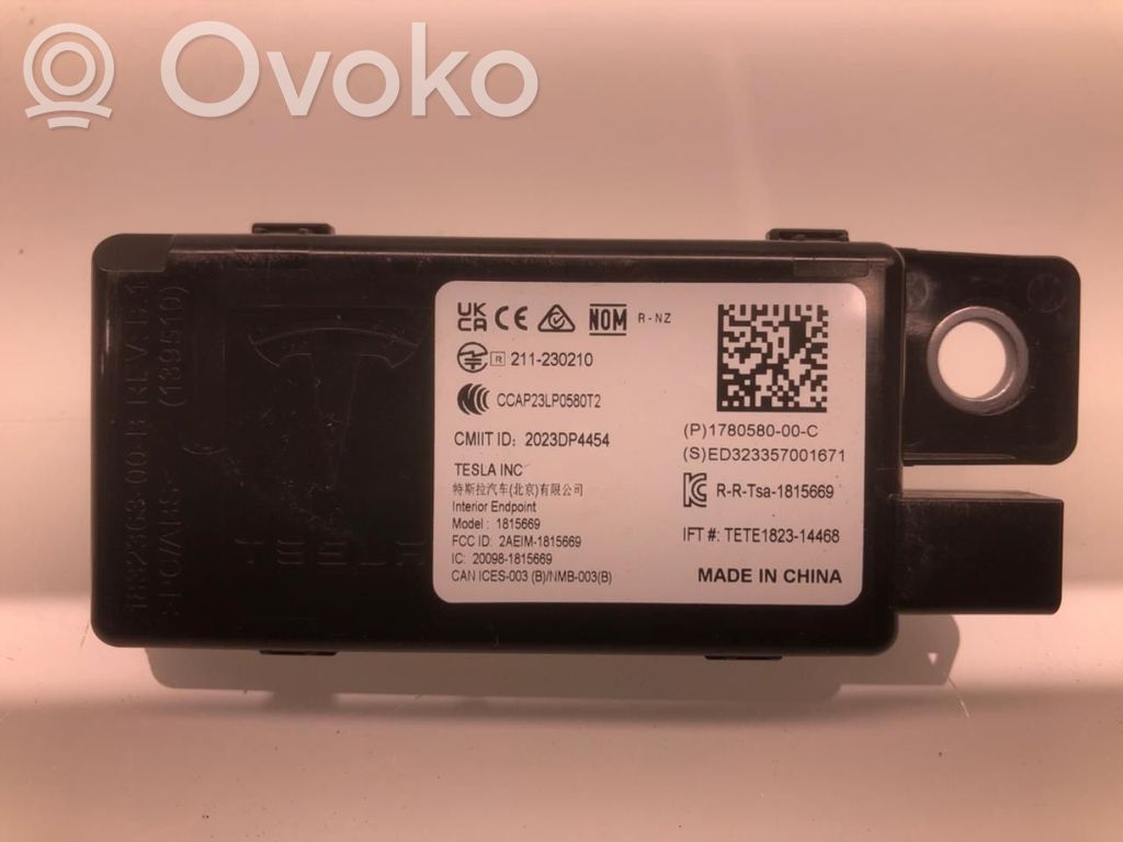 Tesla Model 3 Other control units/modules 