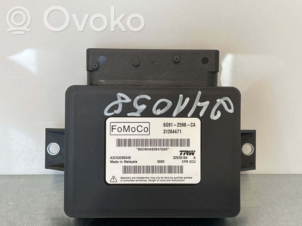 Volvo XC70 Modulo di controllo del freno a mano