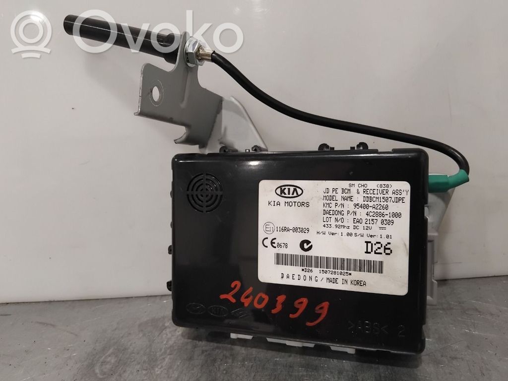 KIA Ceed Citu veidu vadības bloki / moduļi 