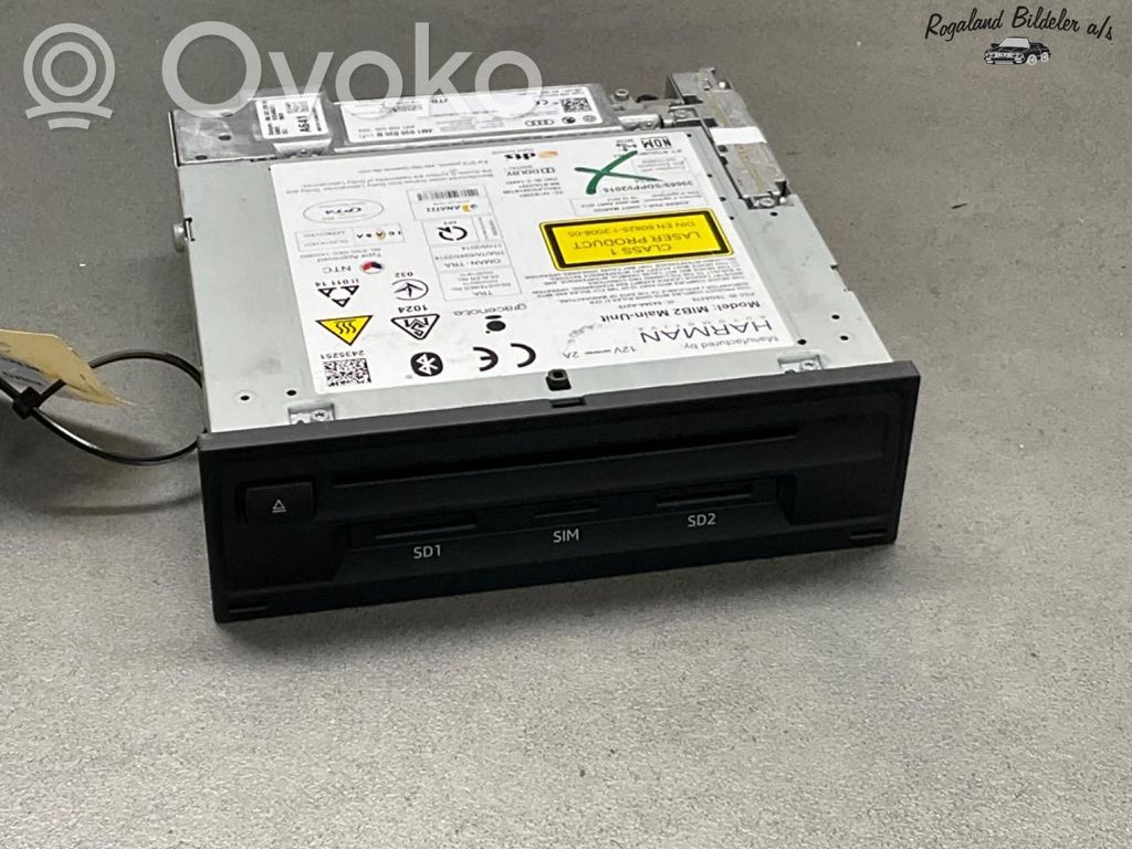 Audi Q7 4M Panel / Radioodtwarzacz CD/DVD/GPS 