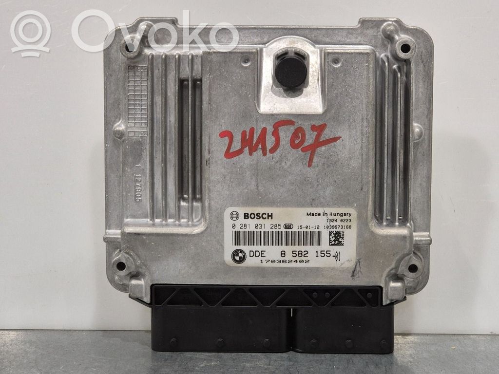 BMW 4 F32 F33 Unité de commande, module ECU de moteur