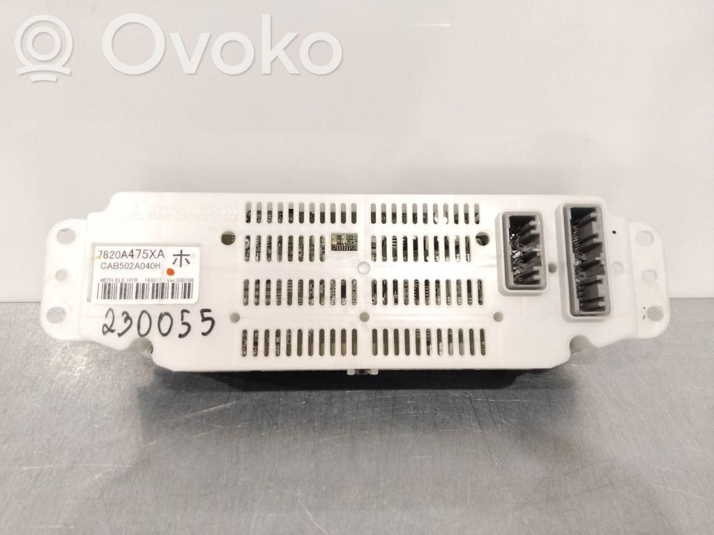 Mitsubishi Outlander Rămă unitate control climatizare 