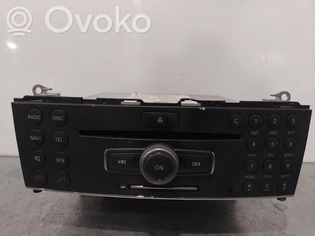 Mercedes-Benz C W204 Panel / Radioodtwarzacz CD/DVD/GPS 