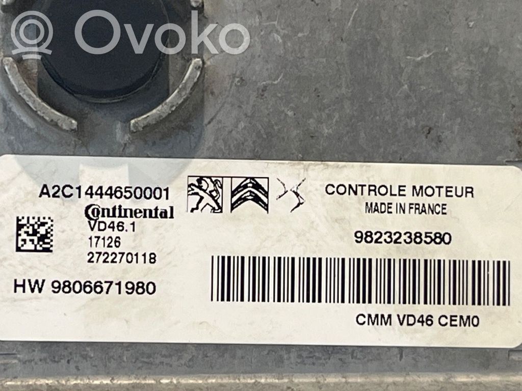 Peugeot 3008 II Engine control unit/module ECU 