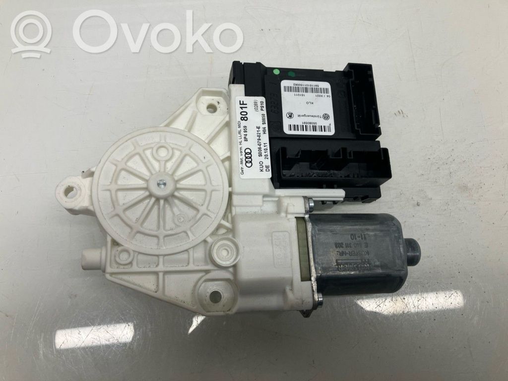 Audi A3 S3 8P Galinis varikliukas langų pakėlėjo 