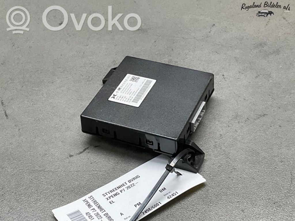 XPeng P7 Otras unidades de control/módulos