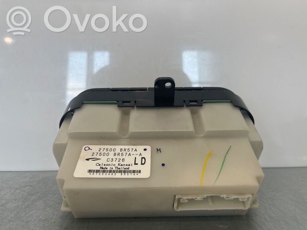 Nissan Qashqai Console centrale, commande chauffage/clim 