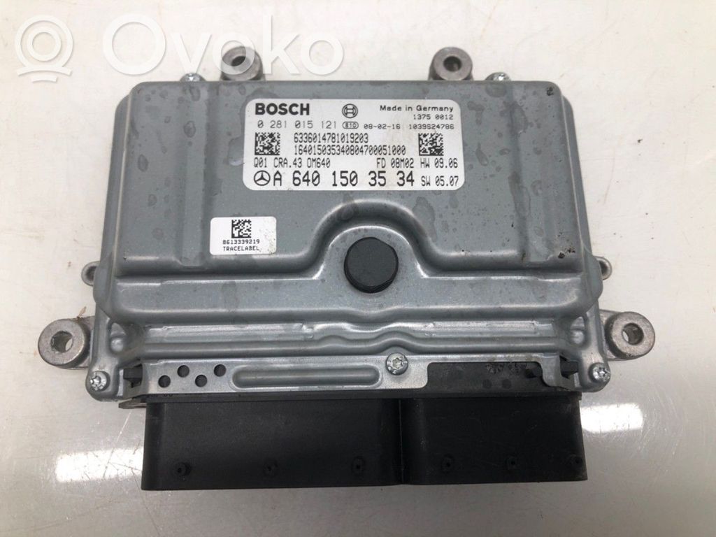 Mercedes-Benz A W169 Engine control unit/module ECU 