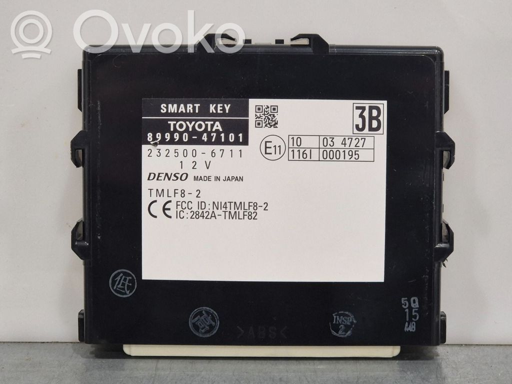 Toyota Prius+ (ZVW40) Centralina/modulo keyless go